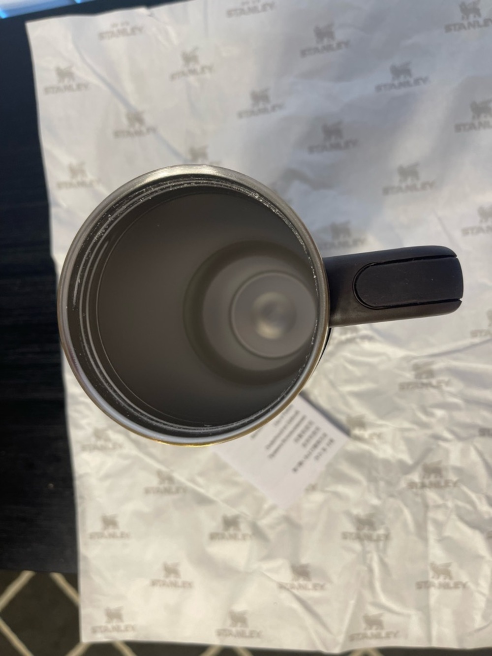 Custom Stanley Brown and Gold Tumbler 40oz - Picture 3 of 7